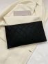 Stitch Detail Envelope Bag Polyester For Daily Life