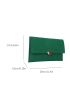 Minimalist Metal Decor Envelope Bag