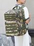 Men Camo Graphic Backpack