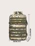 Men Camo Graphic Backpack