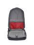 Medium Laptop Backpack Black Adjustable Strap With USB Charging Port Camping Bag