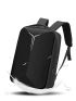 Medium Laptop Backpack Black Adjustable Strap With USB Charging Port Camping Bag