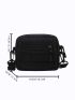 Mini Square Bag Solid Color Unisex Style