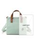 Leaf Graphic Square Bag