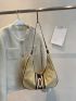 Geometric Pattern Hobo Bag