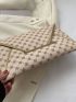 Geometric Pattern Contrast Binding Envelope Bag