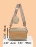 Two Tone Straw Bag With Coin Purse