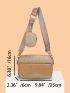 Pocket Front Straw Bag With Coin Purse Vacation
