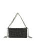 Mini Rhinestone Decor Chain Square Bag