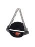 Mini Rhinestone Decor Chain Square Bag