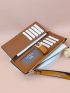 Litchi Embossed Long Wallet