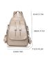 Minimalist Textured Classic Backpack