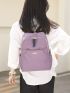 Metal Detail Classic Backpack