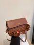 Mini Quilted Flap Square Bag
