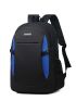 Two Tone Functional Backpack Letter Patch & Release Buckle Decor