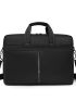 Men Minimalist Double Handle Briefcase