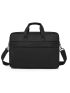 Men Minimalist Double Handle Briefcase