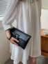 Minimalist Flap Square Bag