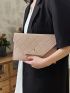 Quilted Flap Square Bag