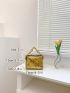 Mini Sequin Decor Chain Square Bag
