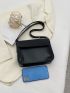 Minimalist Flap Square Bag