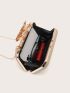 Mini Glitter Rhinestone Decor Box Bag