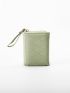 Heart Embroidery Small Wallet