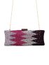 Rhinestone Decor Chain Box Bag