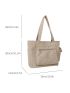 Minimalist Shoulder Tote Bag