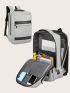 Men Two Tone Laptop Backpack