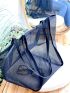 Minimalist Mesh Shopper Bag Large Beach Bag