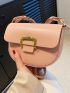 Mini Minimalist Flap Saddle Bag