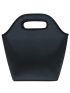 Large Capacity Lunch Bag Fashion Waterproof Pu Portable Cooler Thermal Insulated Food Bag