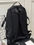 Men Release Buckle Design Functional Backpack