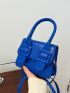 Mini Buckle Decor Flap Square Bag