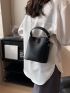 Minimalist Chain Bucket Bag