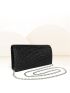 Mini Glitter Flap Chain Square Bag