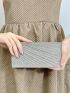 Mini Glitter Flap Chain Square Bag