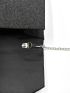 Glitter Pleated Detail Flap Square Bag