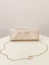 Minimalist Flap Chain Square Bag