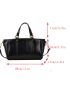 Minimalist Double Handle Boston Bag