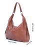 3pcs Bag Set Shoulder Crossbody Clutch Bag Brown