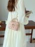 Mini Quilted Bucket Bag