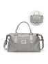 Patch Detail Duffel Bag