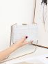Mini Chain Box Bag Turn Lock