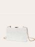 Mini Chain Box Bag Turn Lock
