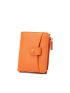 Neon Orange Small Wallet