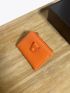 Neon Orange Small Wallet