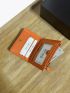 Neon Orange Small Wallet