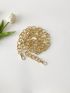 Minimalist Bag Strap Gold Chain Strap